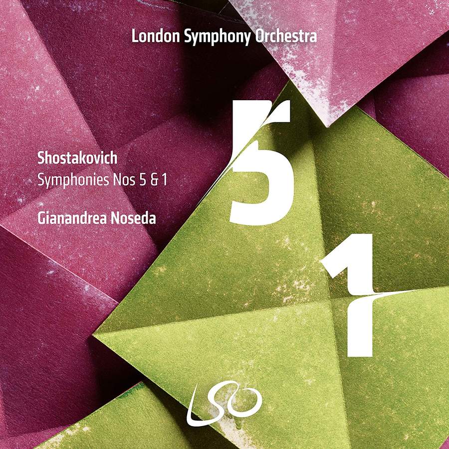 LSO0802-4.jpg Shostakovich: Symphonies No. 5 & 1
