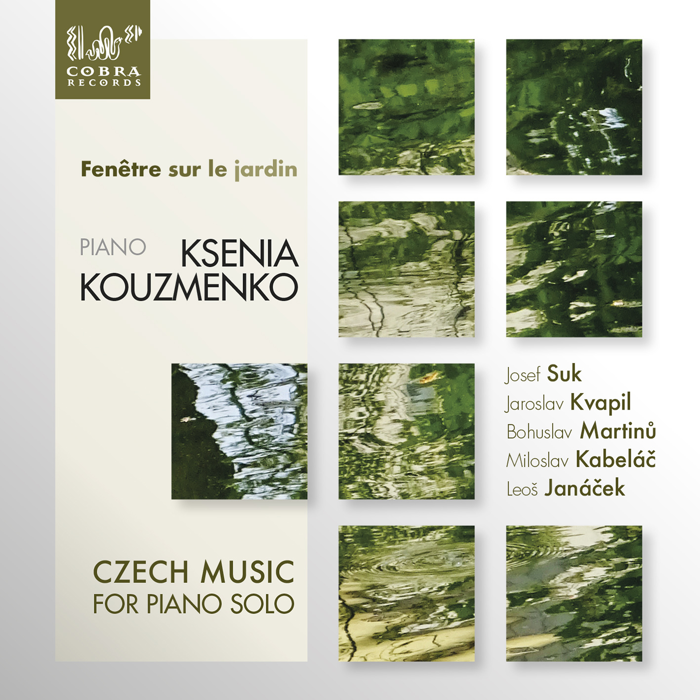 Fenetre sur le jardin, Czech music for piano solo