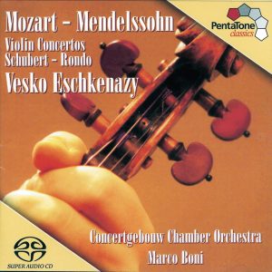 Mozart and Mendelssohn Violin Concertos