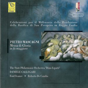 Pietro Mascagni - Messa Di Gloria In Fa Maggiore