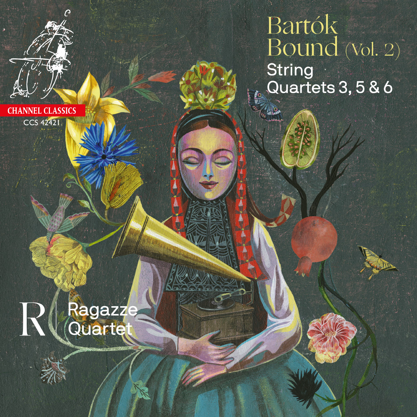 Bartók Bound, Vol. 2 (String Quartets Nos. 3, 5 & 6)