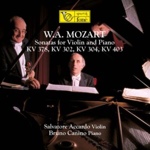 Mozart Sonatas for Violin and Piano KV378, 302, 304, 403