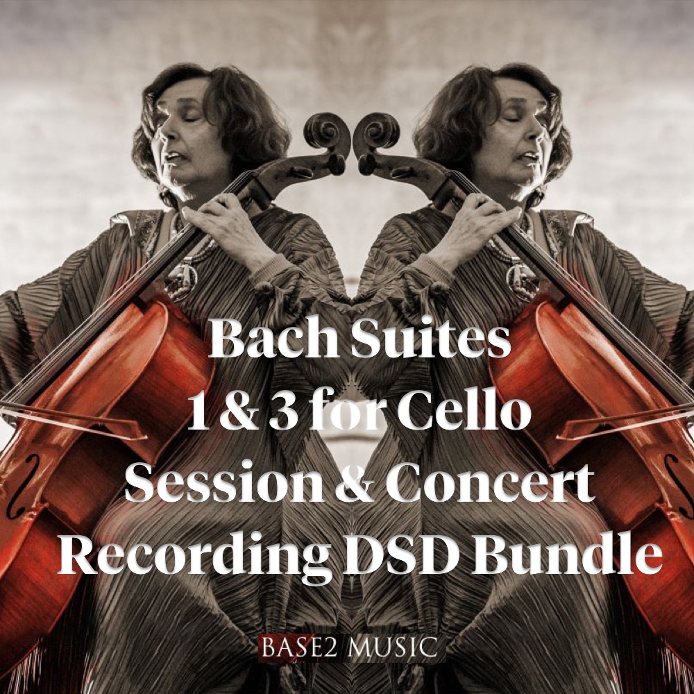 Bach Suites 1 & 3 For Cello (Session and Concert Recording) [DSD Bundle]