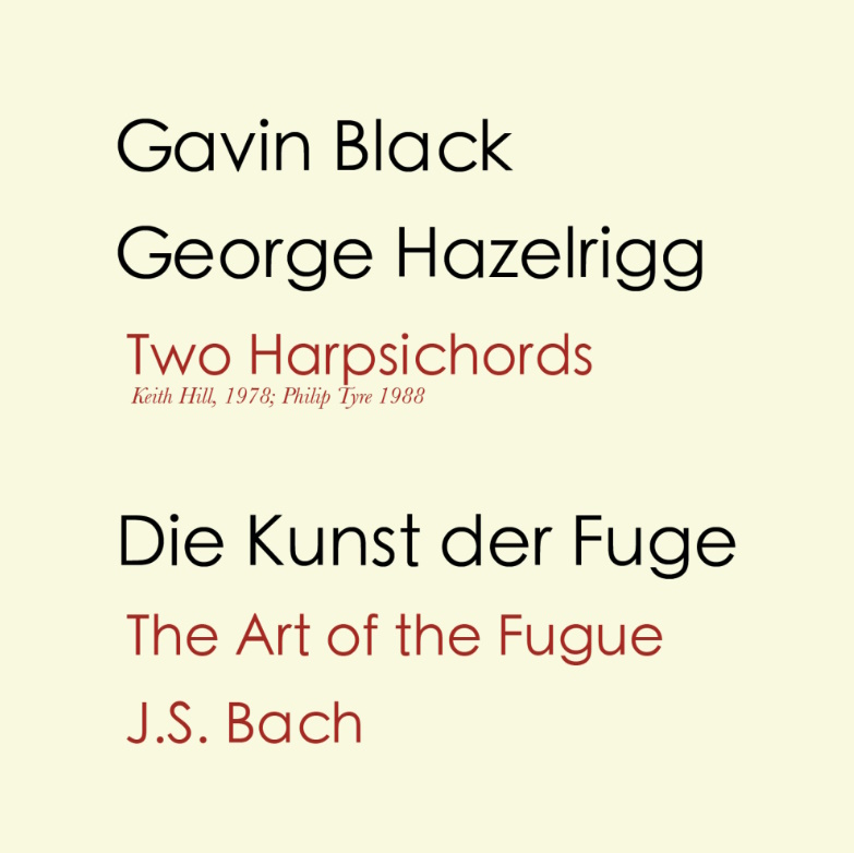 The Art of the Fugue: J.S. Bach on Two Harpsichords [Pure DSD]